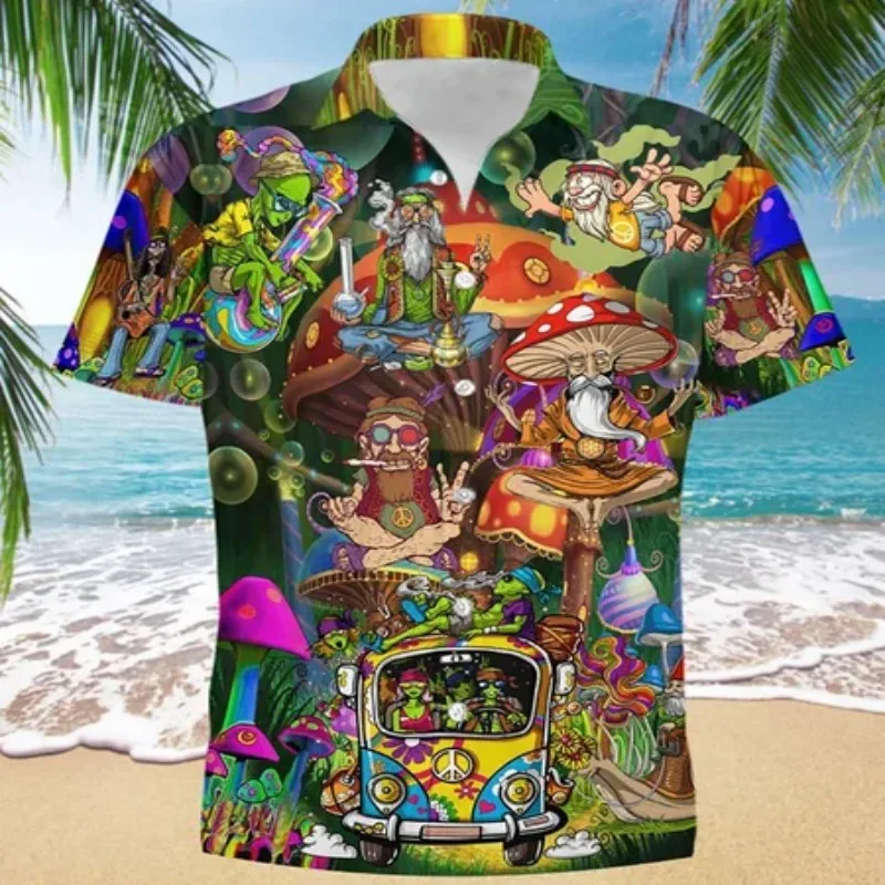 Męska letnia koszula w hawajsk – Vintage Hawaiian Floral Shirt recenzja i cena